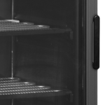 TEFCOLD Displayvriezer met verwarmde glazen deur - UFSC371G Black L/H - Afbeelding 2