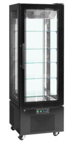 TEFCOLD Verticale glazen koelvitrine voor optimale zichtbaarheid - UPD400-C