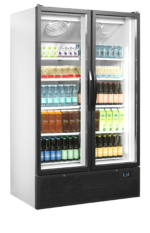 TEFCOLD 2-deurs displaykoeler met scharnierdeuren - FS1202H - Afbeelding 2