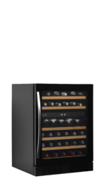 TEFCOLD Zwarte wijnkoeler met glazen deur voor exclusieve presentatie - TFW200-2F - Afbeelding 2