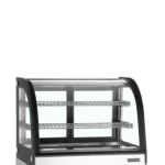 TEFCOLD Vitrine, tafelmodel, voor geweldige productpresentatie - LCT750C/BLACK