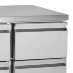 TEFCOLD SALADETTE LINE 3 DEUREN - GN1/1 - MET INGEBOUWDE SALADETTE - zonder bakjes - SS1435 - Afbeelding 3