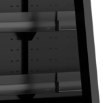 TEFCOLD Lage multideckkoeler met deuren - Galaxy+ GPL10FGD Black - Afbeelding 3