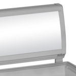 TEFCOLD Elegante diepvrieskist met gebogen glazen schuifdeksels - IDC152C-W1 - Afbeelding 3
