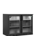 Serrco by TEFCOLD Ruime barkoeler met glazen deuren - SGD-240GE