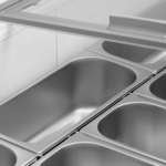 TEFCOLD SCHEPIJSVITRINE VOOR 10 X 5L BAKKEN - RESERVE VOOR 12 BAKKEN - UDRS10 - Afbeelding 3