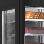 Framec STATISCHE DIEPVRIESVITRINE -15/-22°C - 3 ZIJDEN GLAS - 5 GRILLES - VENERE NS - Afbeelding 3