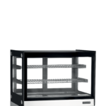TEFCOLD Vitrine, tafelmodel, voor geweldige productpresentatie - LCT750F/BLACK