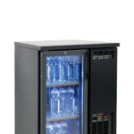 Serrco by TEFCOLD Hoogwaardige barkoeler met led-kleurenverlichting - SCL-2GMU+
