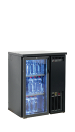 Serrco by TEFCOLD Hoogwaardige barkoeler met led-kleurenverlichting - SCL-2GMU+