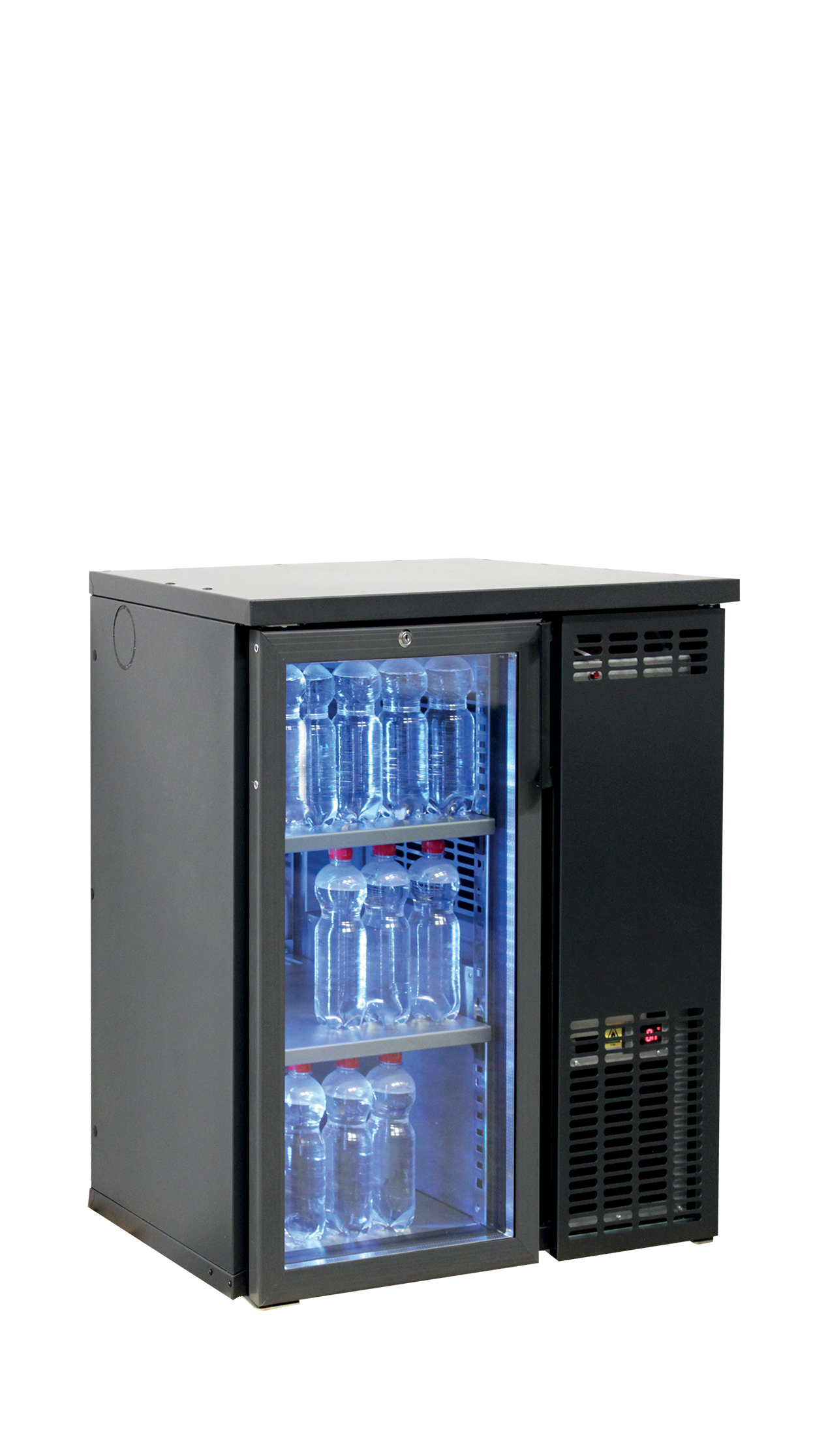 cGVyZmlvbi9lZDA1ZDhhYy03YjYxLTQ5MTMtODhjOS1jZWZhYmRjZWZiODUucG5n Serrco by TEFCOLD Hoogwaardige barkoeler met led-kleurenverlichting - SCL-2GMU+ - Afbeelding 1