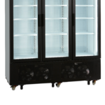TEFCOLD 3-deurs displayvriezer met kap - UFSC1600GCP