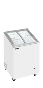 TEFCOLD Diepvrieskist met gebogen glazen schuifdeksels - IC102SCEB