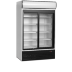 TEFCOLD 2-deurs displaykoeler met kap - FSC1200S