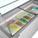 TEFCOLD Statische vitrine voor schepijs - NIC502SC-SO - Afbeelding 2