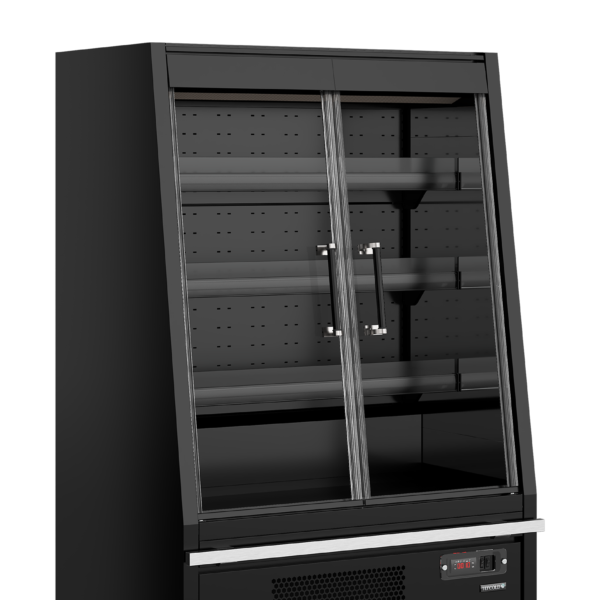 TEFCOLD Lage multideckkoeler met deuren Galaxy+ GPL10FGD Black