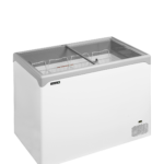 TEFCOLD Elegante diepvrieskist met vlakke glazen schuifdeksels - NIC302SC