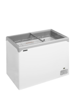 TEFCOLD Elegante diepvrieskist met vlakke glazen schuifdeksels - NIC302SC