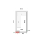 TEFCOLD Professionele koeling - Shelf Rack System Kit
