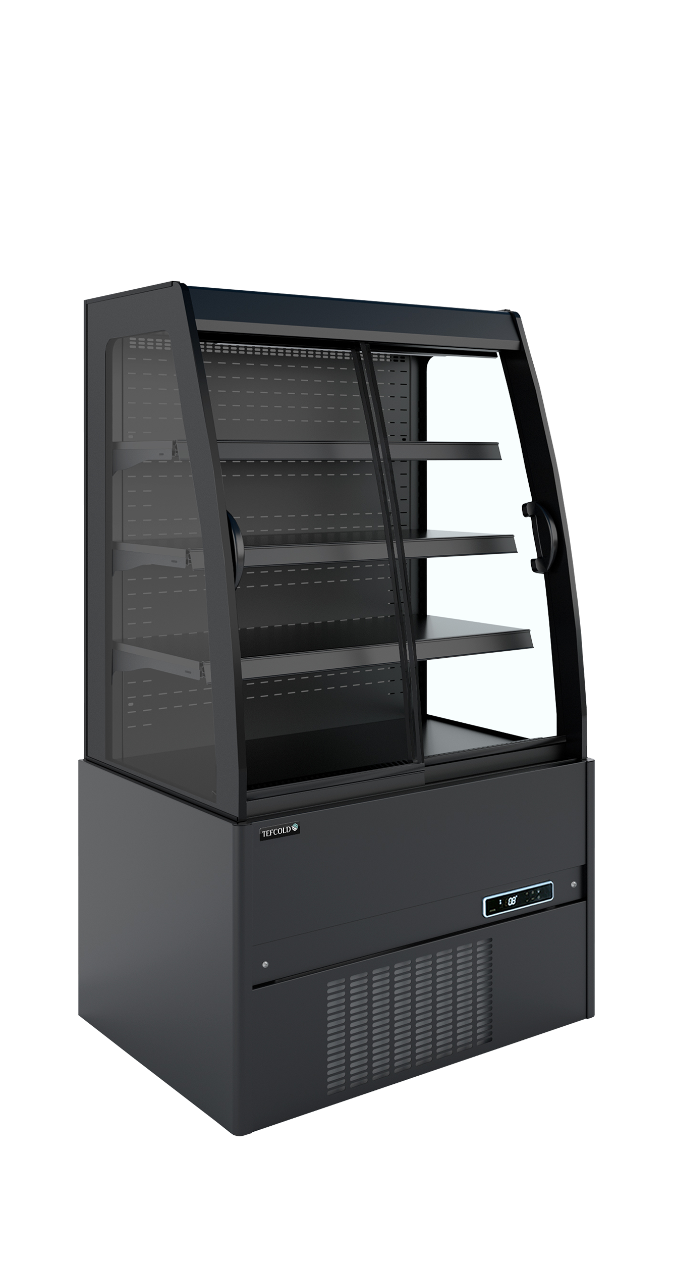 cGVyZmlvbi9mNjE0OTUxMy0xNmIyLTRhNzItYjUwMi1iMzA0ZTNlMjljYzAucG5n TEFCOLD Compacte zwarte wandkoeler met schuifdeuren - MCB90S Low - Afbeelding 1