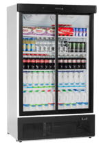 TEFCOLD 2-deurs displaykoeler met schuifdeuren - FS1202S - Afbeelding 2
