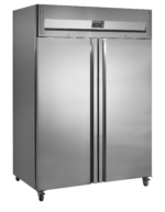 TEFCOLD 2-deurs roestvast stalen vriezer voor professionele keukens - RF1420X1