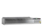 G-Line by TEFCOLD Gekoelde RVS topping unit met deksel - GVC38-160 S/S