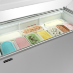 TEFCOLD Vriezer voor schepijs - schuin oplopend met bovenblad - IC402SCE-SO - Afbeelding 3