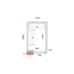 TEFCOLD Professionele koeling - Shelf Rack System Kit