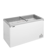 TEFCOLD Elegante diepvrieskist met vlakke glazen schuifdeksels - NIC402SC