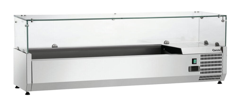 Bartscher Koelopzetvitrine GL4-1401