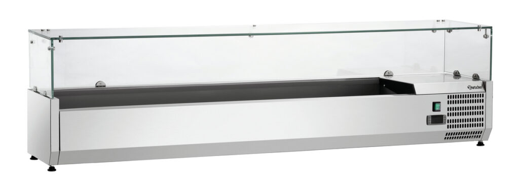Bartscher Koelopzetvitrine GL4-1801
