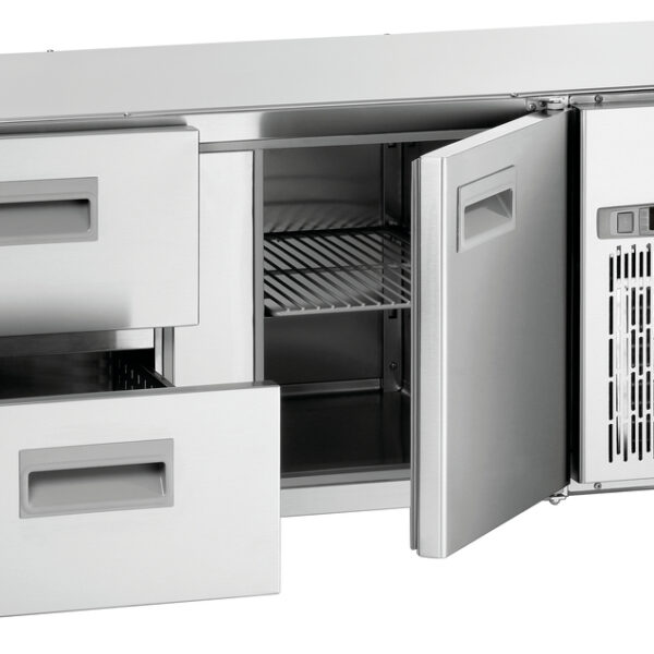 Onderbouw-koelwerkbank 1400T1S2