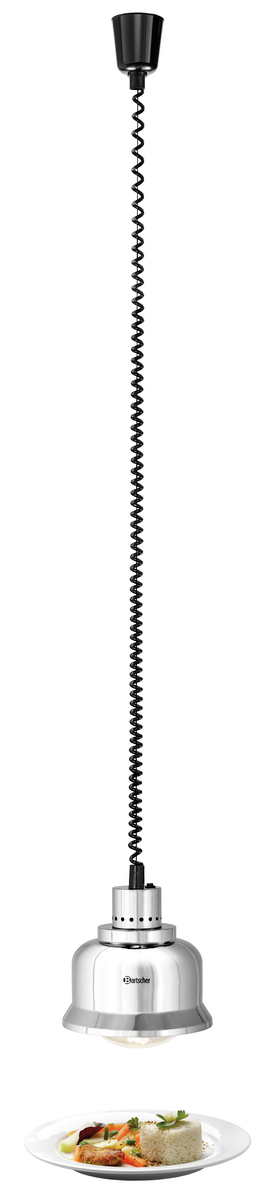 114279_1 Warmtelamp IWL250D CHR - Afbeelding 1