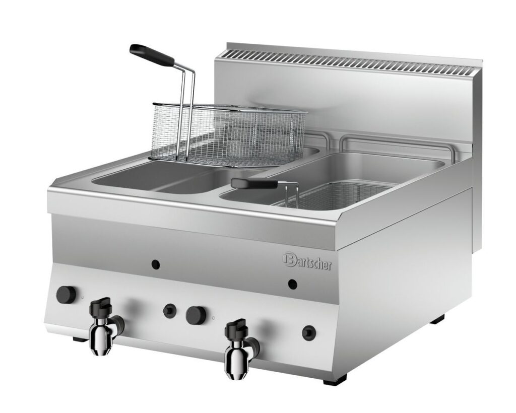 Bartscher Gas friteuse 650, 2x8L, TG