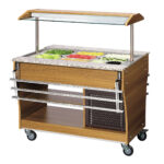 Buffetwagen, koud, 3x 1/1 GN - Afbeelding 3