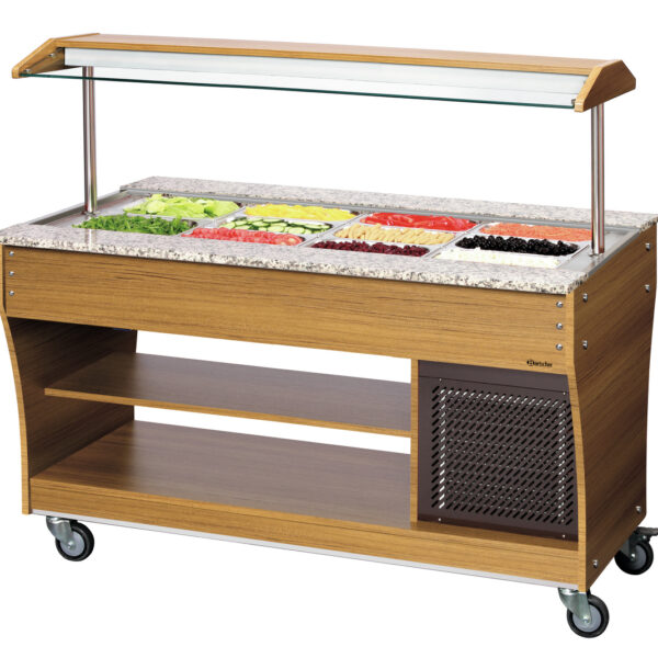 Buffetwagen, koud, 4x 1/1 GN