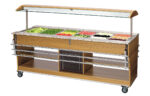Buffetwagen, koud, 6x 1/1 GN - Afbeelding 3