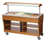 Buffetwagen, warm, 4x 1/1 GN
