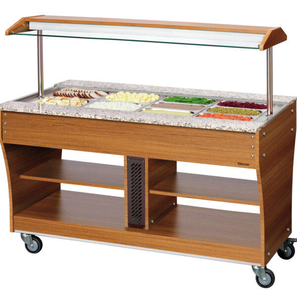 Buffetwagen, warm, 4x 1/1 GN
