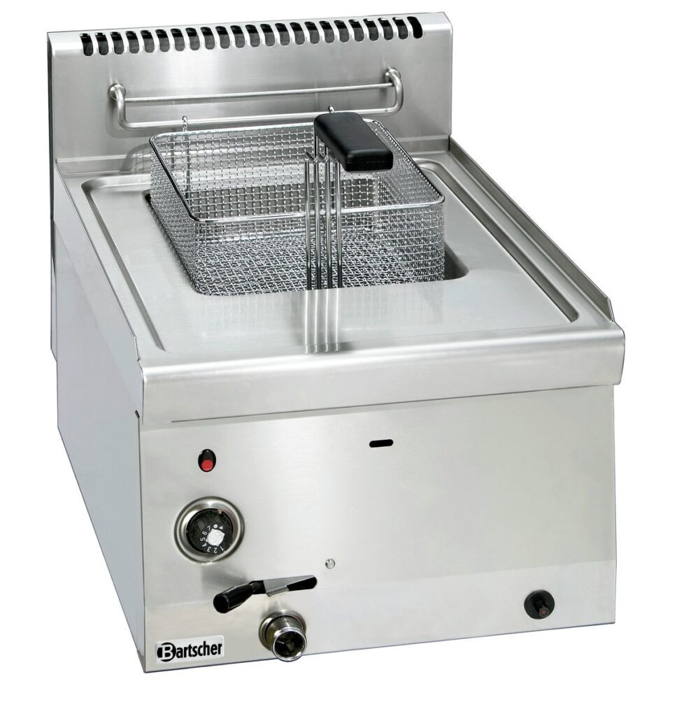 Bartscher Friteuse Gas 600, B400, 1x8L