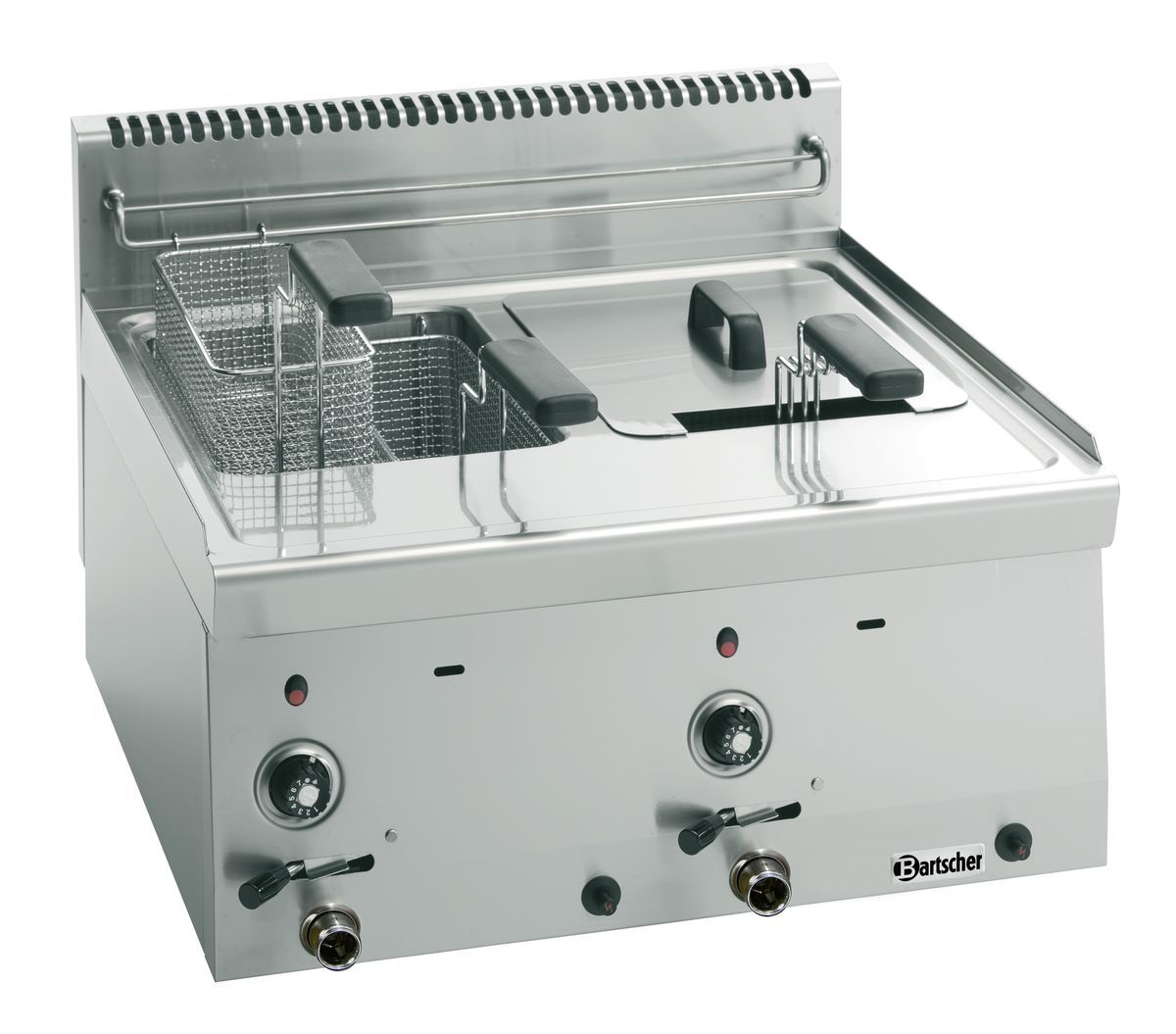 1315213 Friteuse Gas 600, B600, 2x8L - Afbeelding 1