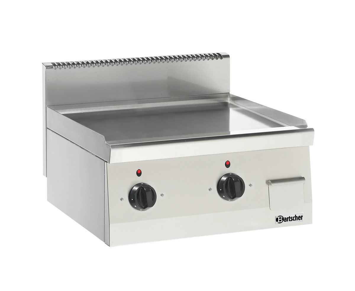 132125 Grillplaat 600, B600, glad, HV - Afbeelding 1