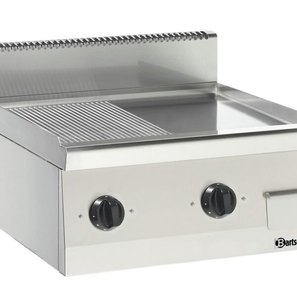 Grillplaat 600, B600, 1/2-1/2