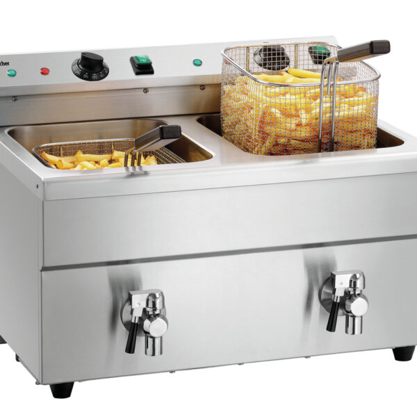Inductiefriteuse 2x8L Plus