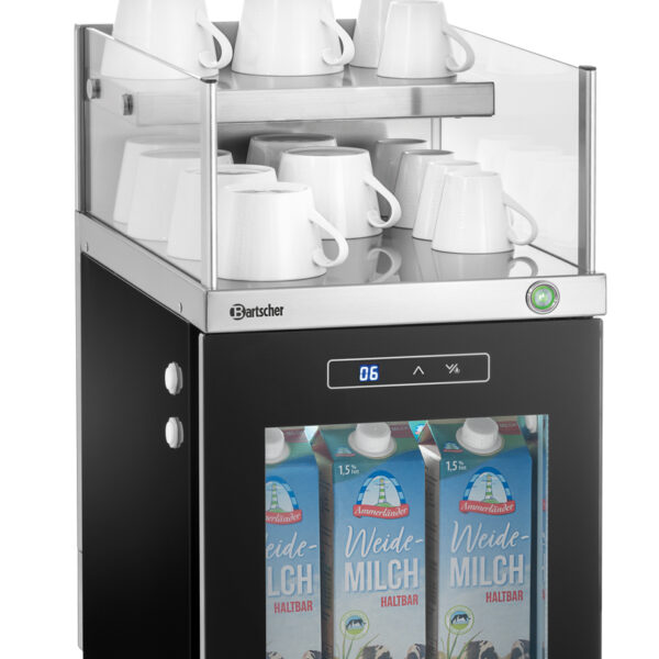 Melkkoelkast-kopjeswarmer-combi