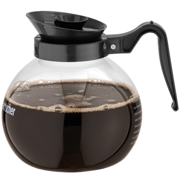 Koffiekan van glas 1,8L