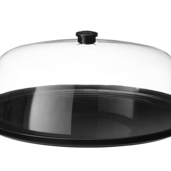 Display tray with lid