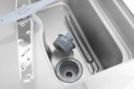 Pass-through dishwasher