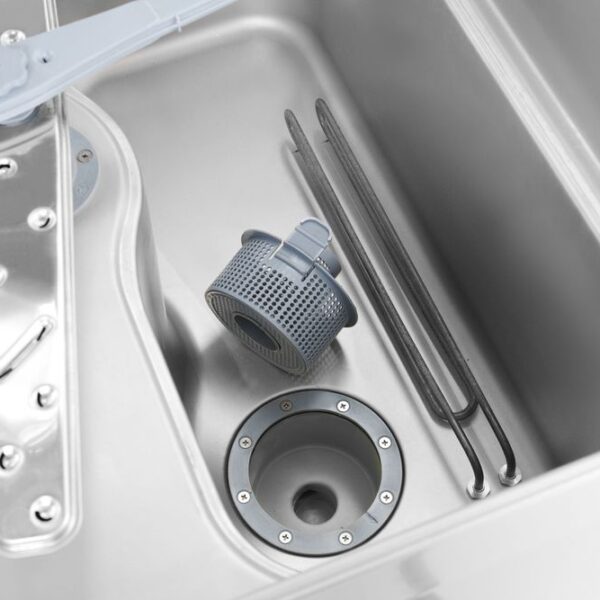 Pass-through dishwasher
